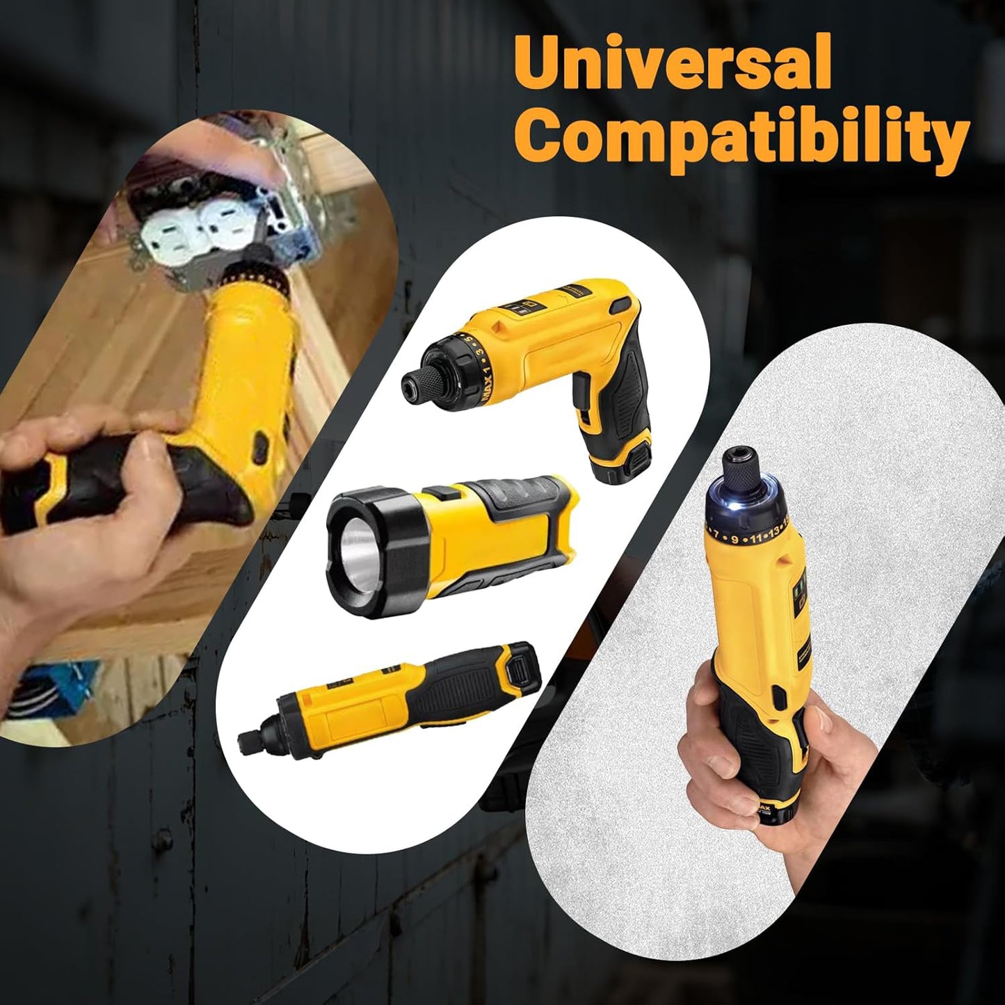 SHENTEC Lot De 2 Batteries De Remplacement 2000mAh 8-Volt Compatibles Avec DEWALT