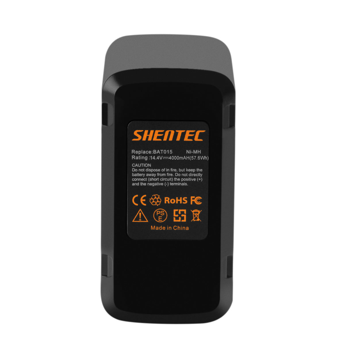 SHENTEC Batterie de remplacement Ni-MH 4Ah 14.4V pour Bosch BAT015 2507335209 2607335146 3650 3612