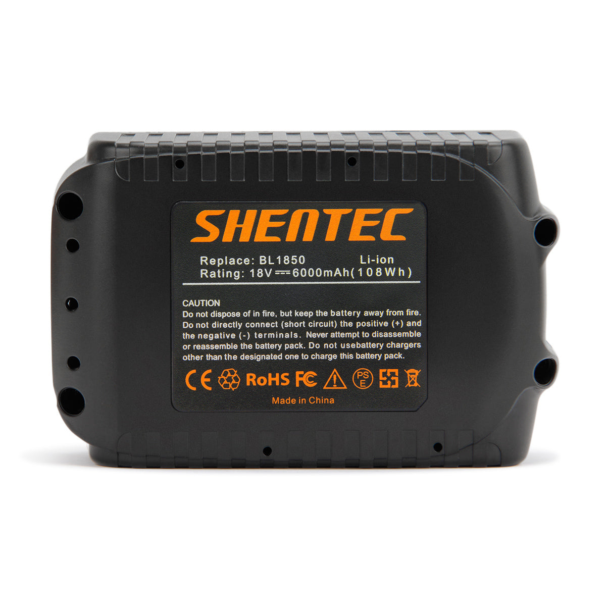 SHENTEC Batterie de remplacement Li-ion 2x 18V 6Ah pour Makita BL1830 BL1840 BL1850 BL1860 194230-4 194205-3