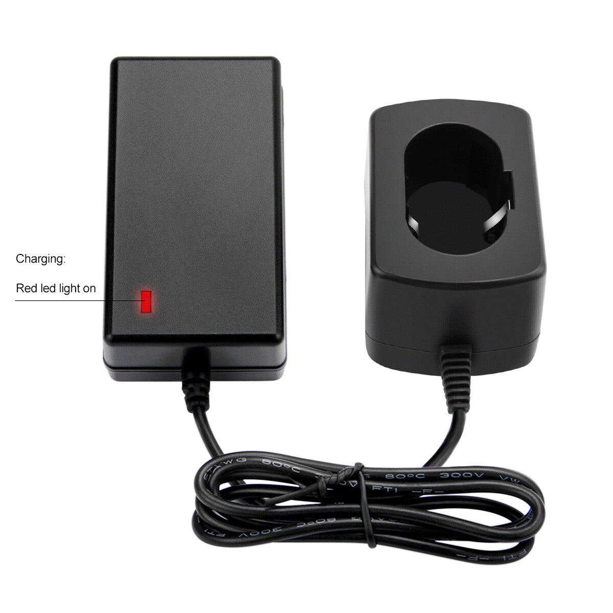 SHENTEC Chargeur de batterie Ni-MH pour Makita PA09 9120 9122 6203D 6207D 6222D 9100