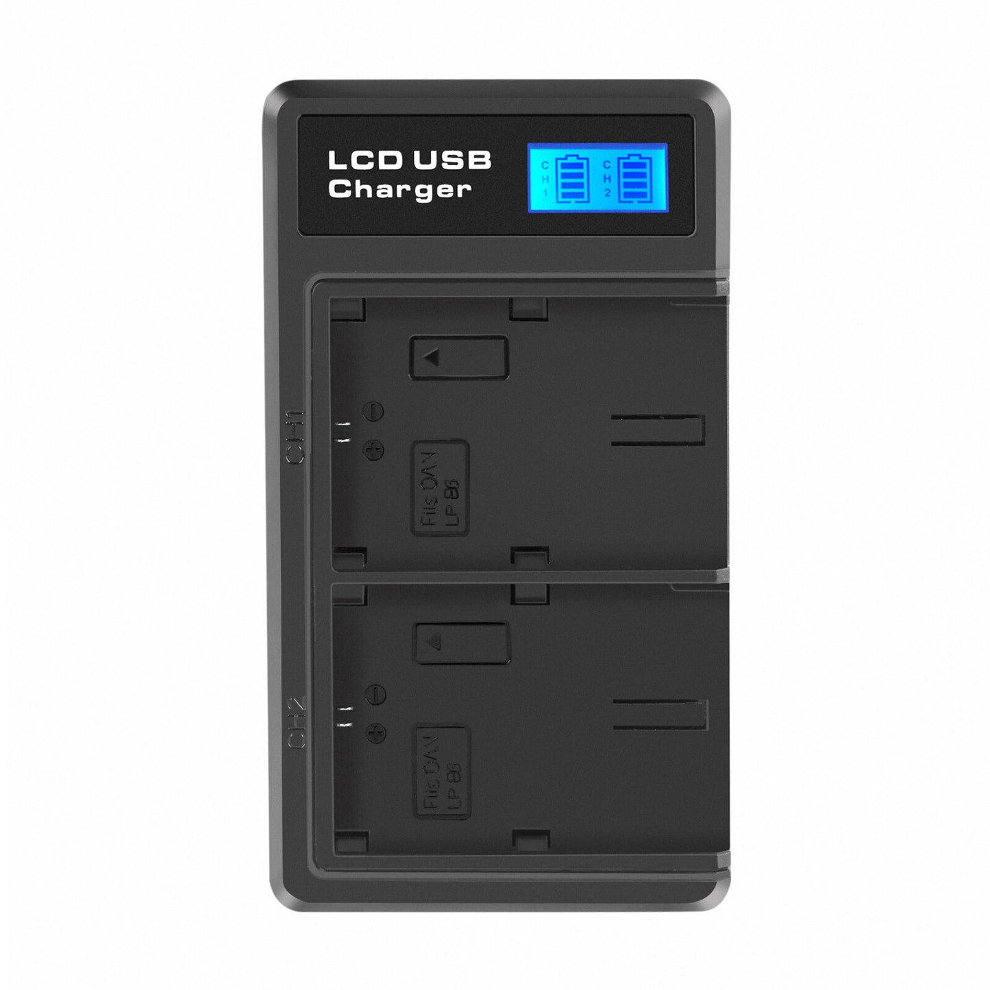 2xLP-E6 LP-E6N Batterie+Chargeur double pour Canon EOS 90D 5D Mark III IV 80D 60D 70D