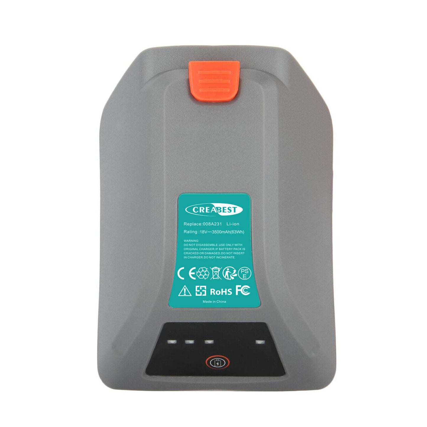 18V 3500mAh Batterie + chargeur pour Gardena 8025-20 Coffre à tuyau mural Comfort 35 roll-up 008A231
