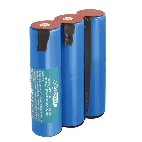 SHENTEC Batterie Ni-MH 3000mAh 7.2V pour taille-haies Gardena Accu 6 Battery 6 Cisailles à gazon ST 6