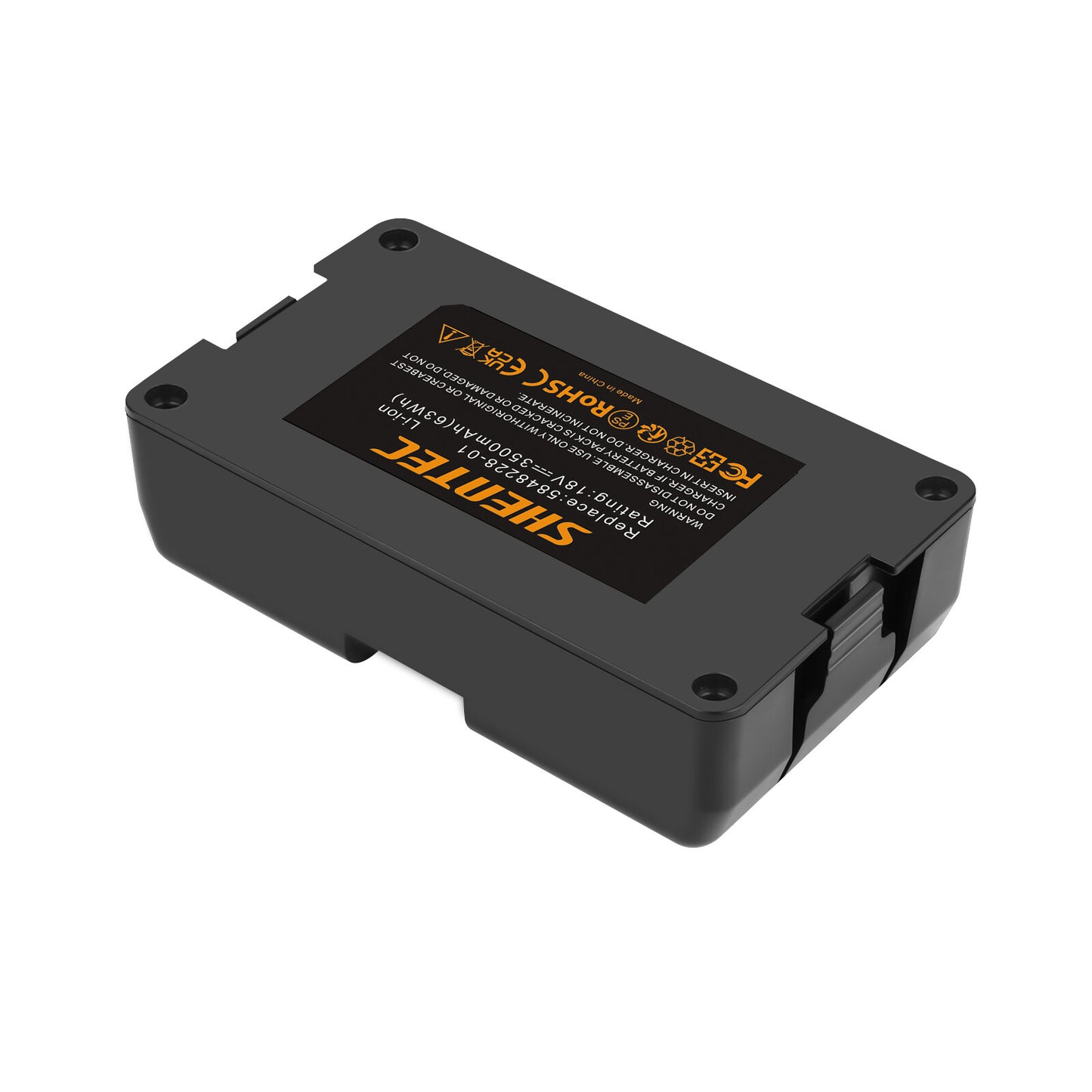 SHENTEC 3500mAH 18V Li-Ion Batterie pour Gardena Sileno 2020 City 2018 Sileno+R100L