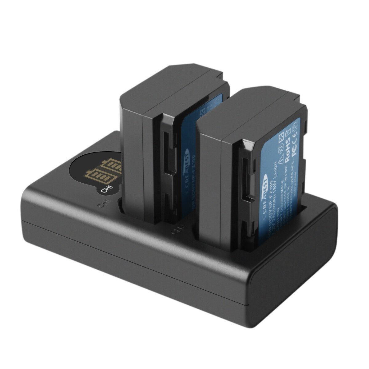 2x Batteries NP-FZ100 & Chargeur Pour Sony Alpha A6600 A9R A9S A7 III A7R III A7R IV