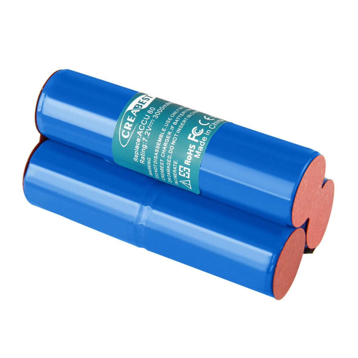 SHENTEC 3000mAh 7.2V Ni-MH Batterie de remplacement pour taille-haies Wolf BS80 BS-80 ACCU 80