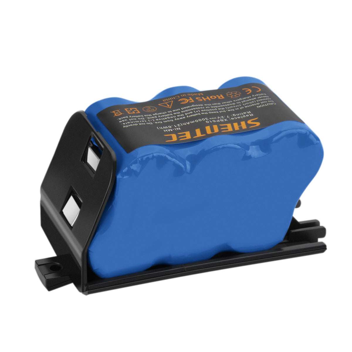 SHENTEC Batterie de remplacement Ni-MH 3000mAh 7.2V pour Shark XBP-610 XBP610 EU-36000 UV610DT