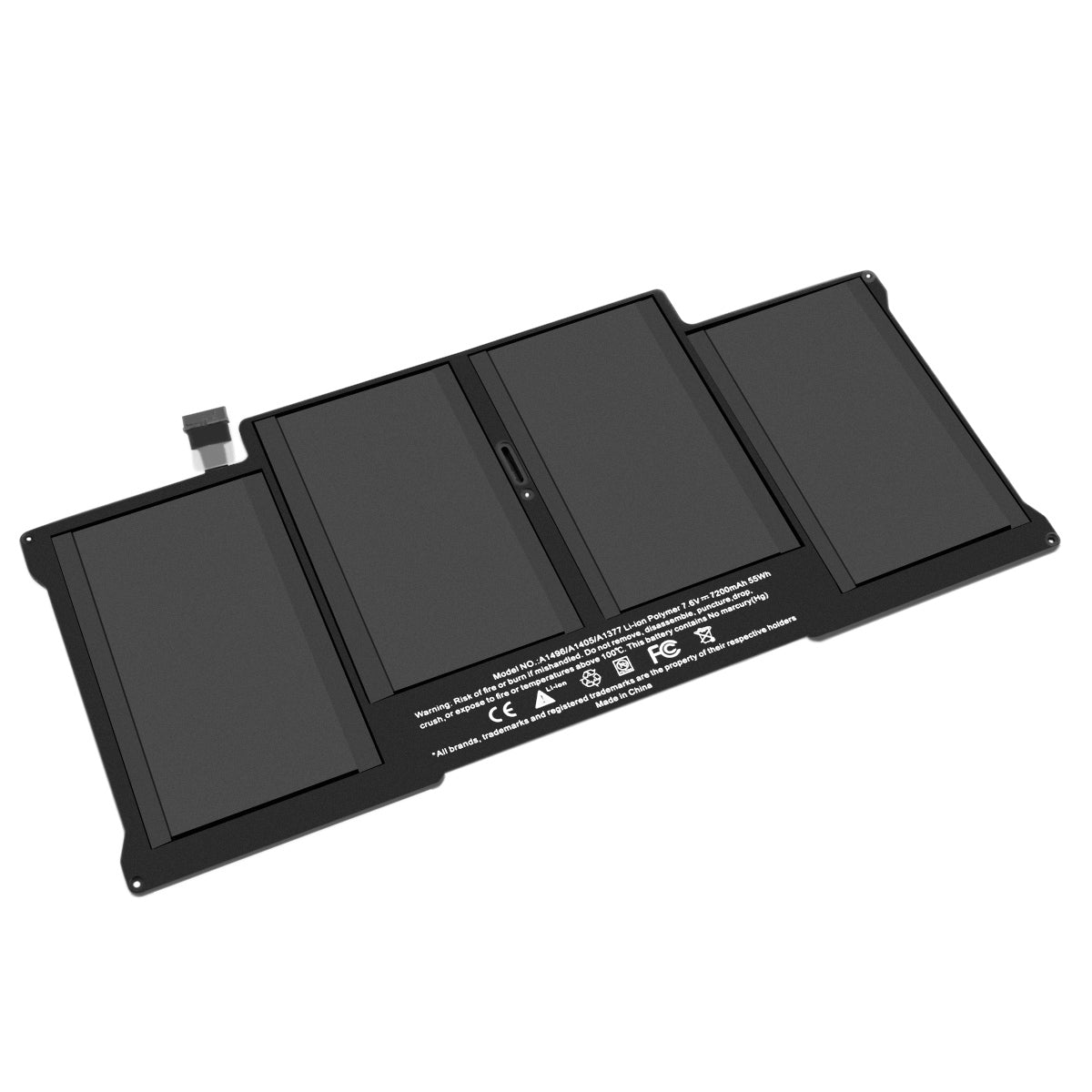 Batterie 7.2Ah A1377 A1405 A1369 A1466 pour Apple MacBook Air 13" 2013 2014 2015