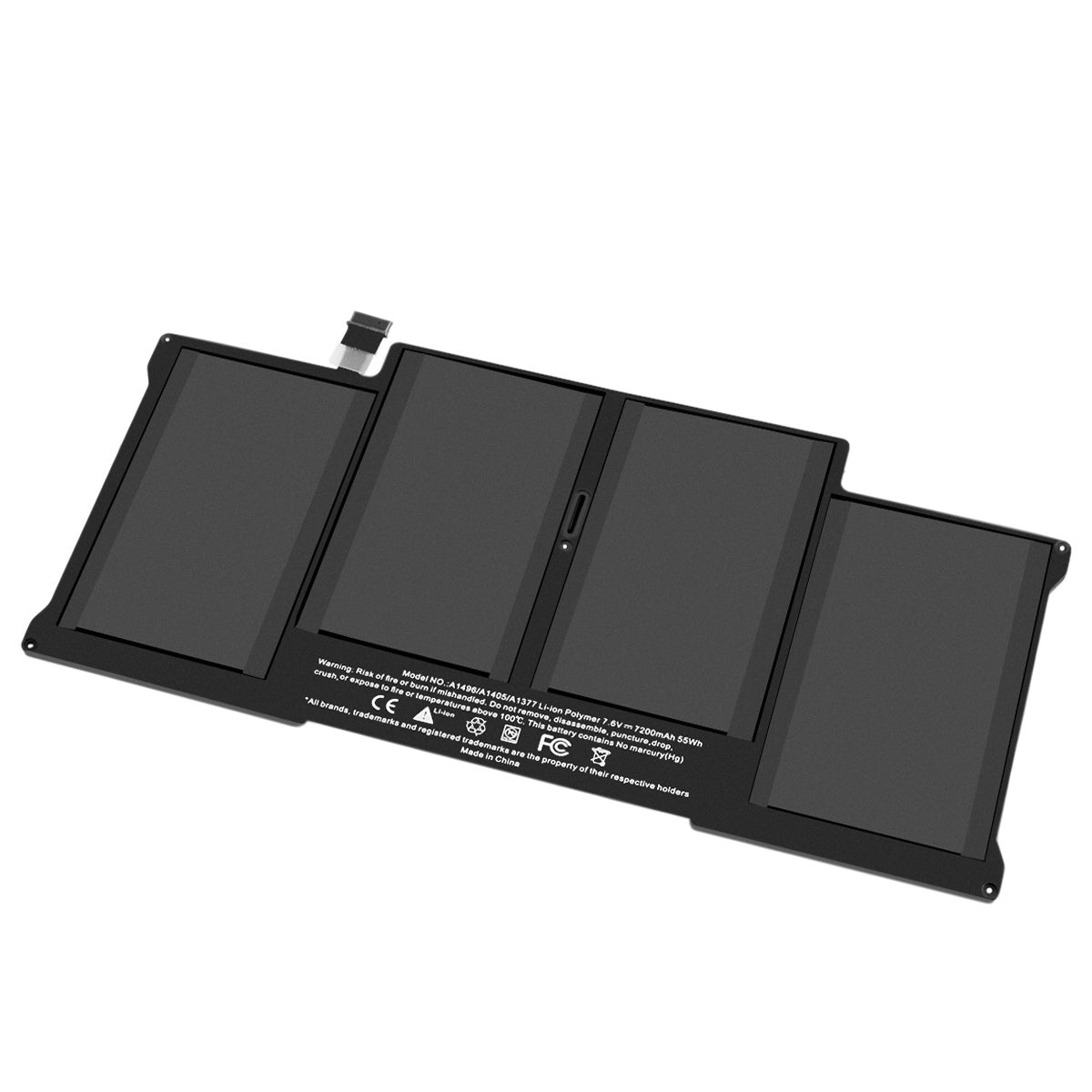 Batterie 7.2Ah A1377 A1405 A1369 A1466 pour Apple MacBook Air 13" 2013 2014 2015