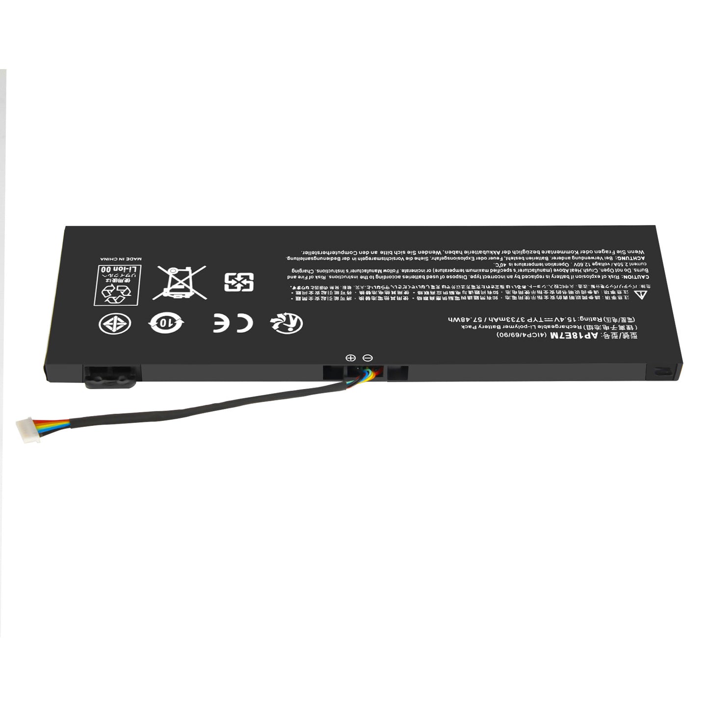 57Wh 15.4V Batterie De Remplacement AP18E8M E7M 4ICP4/70/88 Pour Acer Nitro 7 AN715-51 AN515-52