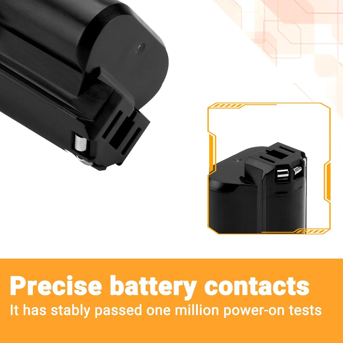 SHENTEC Batterie lithium-ion 3000ｍAh 12V compatible avec Dremel (chargeur 12V inclus)