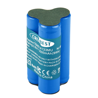 Batterie de remplacement Ni-MH 2.5Ah 3.6V pour aspirateur à main AEG Electrolux Junior Type TBAE14133M