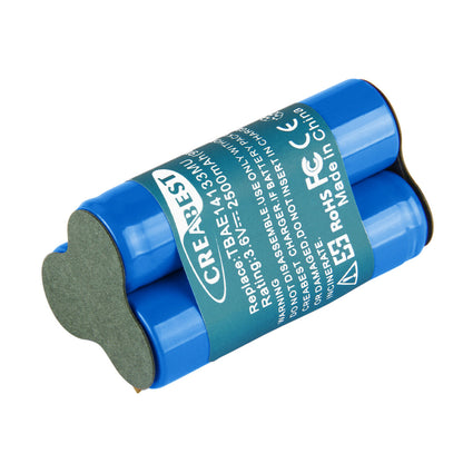 Batterie de remplacement Ni-MH 2.5Ah 3.6V pour aspirateur à main AEG Electrolux Junior Type TBAE14133M