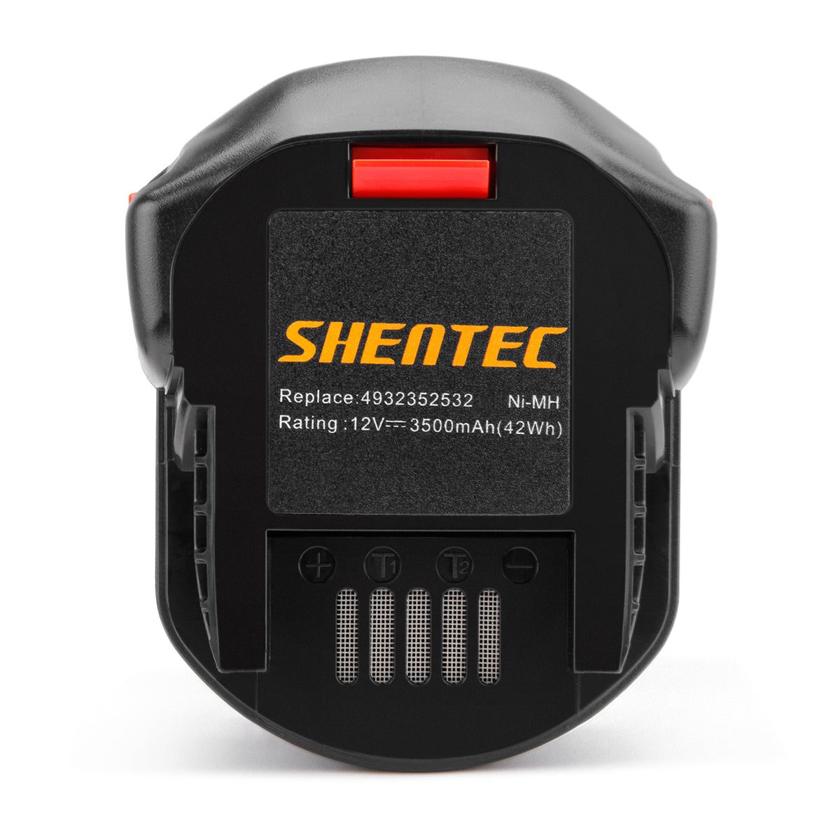 SHENTEC Batterie de remplacement Ni-MH 12V 3,5Ah pour AEG B1214G BS12G BS12X 4932352532 4932399697 4932399696