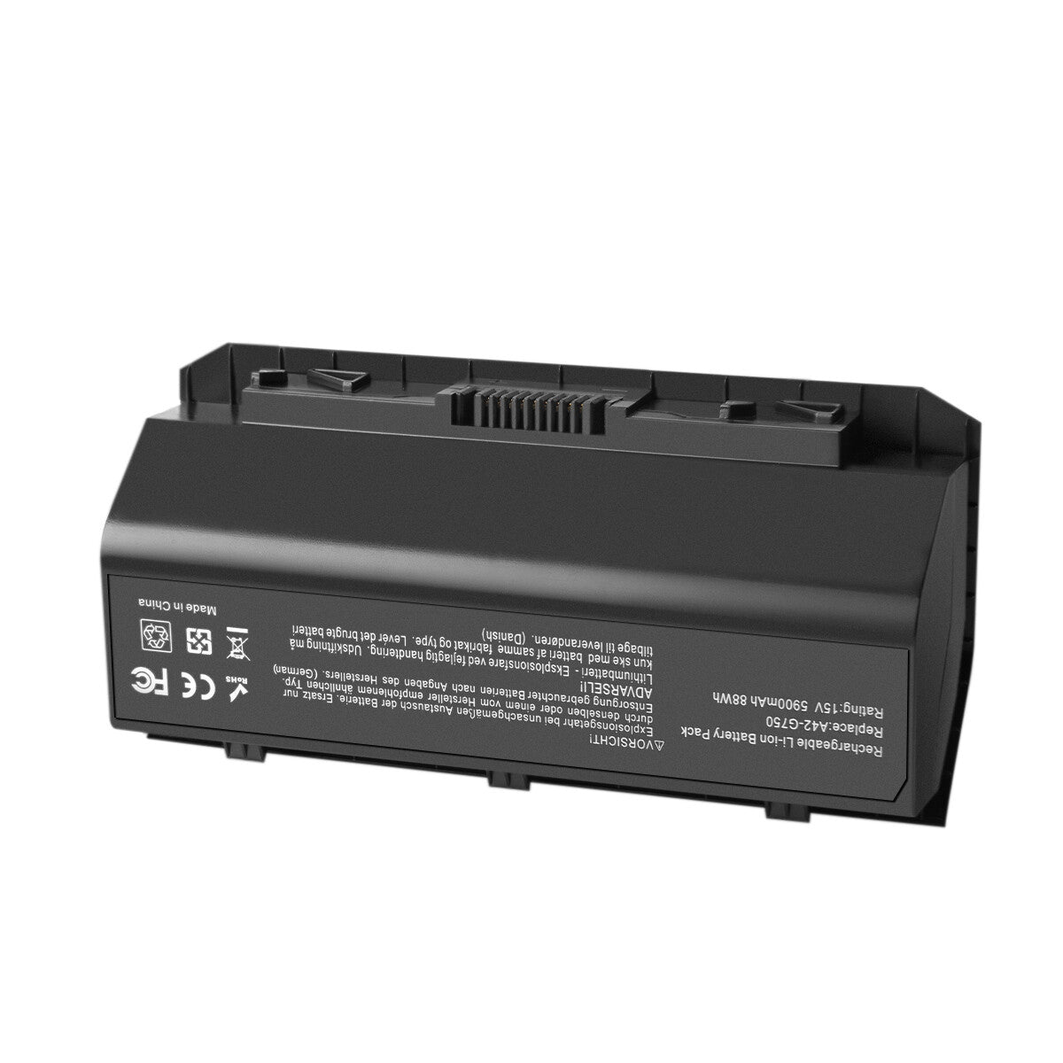 Batterie 5.2Ah 15V A42-G750 pour ASUS ROG G750 G750J G750JS G750JM G750JH G750JZ
