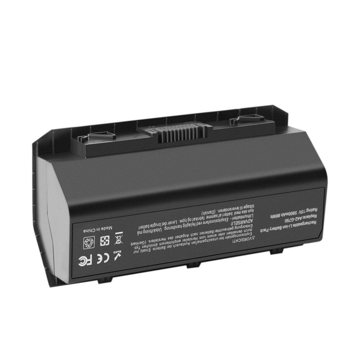 Batterie 5.2Ah 15V A42-G750 pour ASUS ROG G750 G750J G750JS G750JM G750JH G750JZ