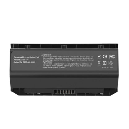 Batterie 5.2Ah 15V A42-G750 pour ASUS ROG G750 G750J G750JS G750JM G750JH G750JZ