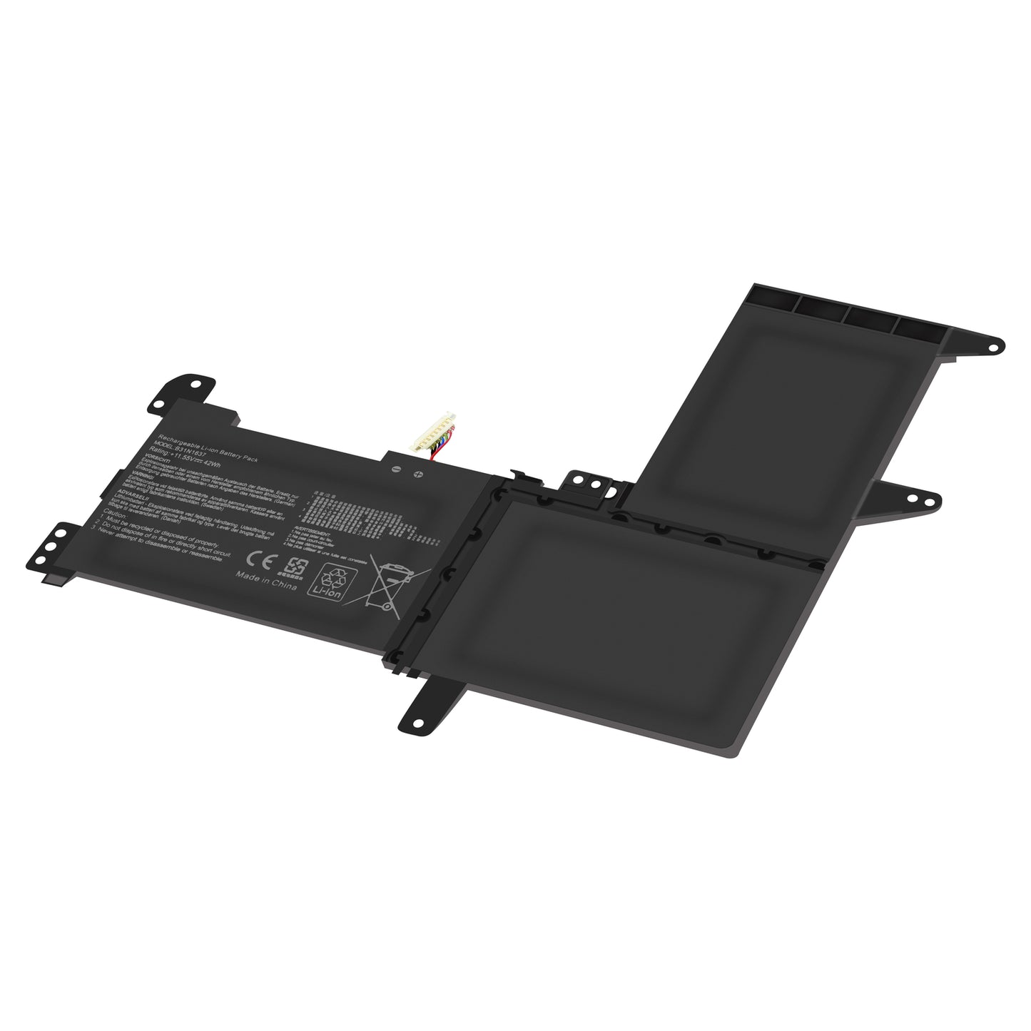 Batterie 42W B31Bi9H B31N1637 pour ASUS VivoBook S510UQ X510UR-3B X510UN-1A X510UQ-3F