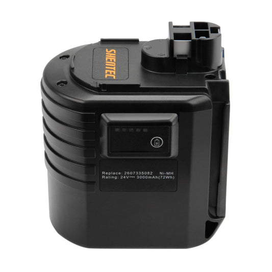 SHENTEC Batterie de remplacement 24V 4.0AH Ni-MH pour Bosch 2607335082 0611260539 GBH24VRE GBH24VFR