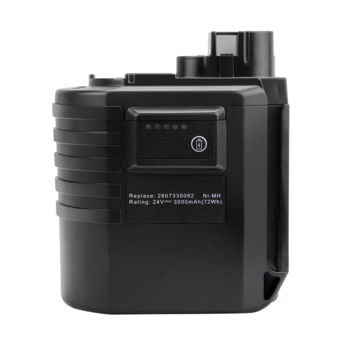 Batterie de remplacement Ni-MH SHENTEC 24 V 4000 mAH pour Bosch 2607335082 0611260539 GBH24VRE