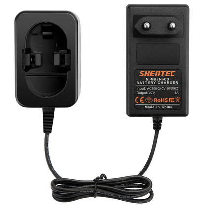 SHENTEC Kit batterie + chargeur 14.4V 2x pour Bosch BAT040 BAT140 BAT038 2607335276