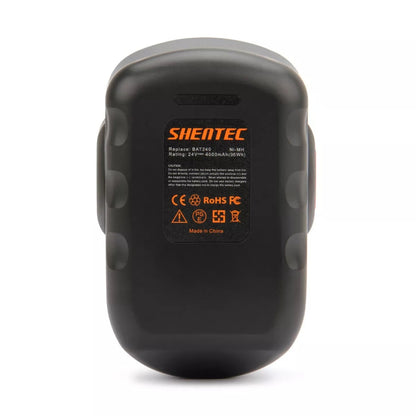 SHENTEC Batterie Ni-MH 24V 4Ah pour Bosch BAT240 BAT299 BAT030 BAT031 GBH24VF