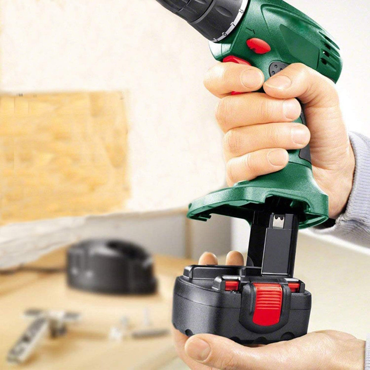 SHENTEC Batterie De Remplacement Ni-MH 14.4V 3.5Ah Compatible Avec BAT038 BAT040 BAT041 BAT140 BAT159 2607335263 2607335264 2607335275 2607335276 2607335385