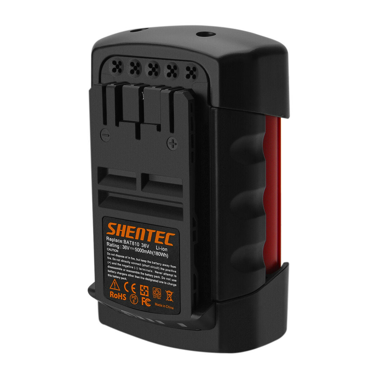 SHENTEC 2 X 5.0Ah 36V LI-ION BATTERIE DE REMPLACEMENT POUR BOSCH BAT810 GSB GSR 36 V-LI GBH 36 VF-LI BAT818