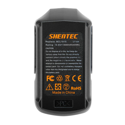 SHENTEC 10.8V 4Ah Li-ion Batterie Pour Hitachi BCL1015 BCL1030 CJ10DL 329371