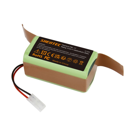 SHENTEC Batterie 14,8 V 3,5 Ah pour Bissell EV675, 2503, 2933, 2859, 3115, Bob Sweep WJ540011