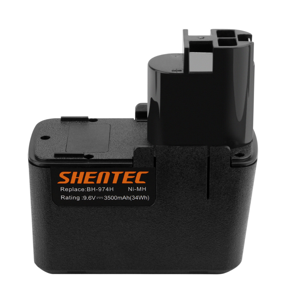 Batterie Ni-MH SHENTEC 9.6V 3500mAh pour Bosch BAT001 BH-974N PSR GSR GSB PSB GBM 9.6VES-2
