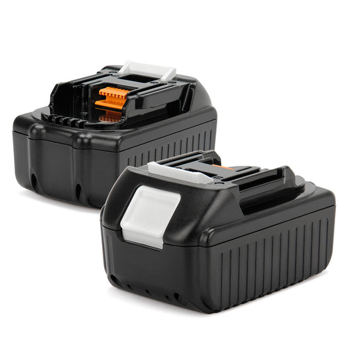 SHENTEC Batterie de remplacement Li-ion 2x 18V 6Ah pour Makita BL1830 BL1840 BL1850 BL1860 194230-4 194205-3
