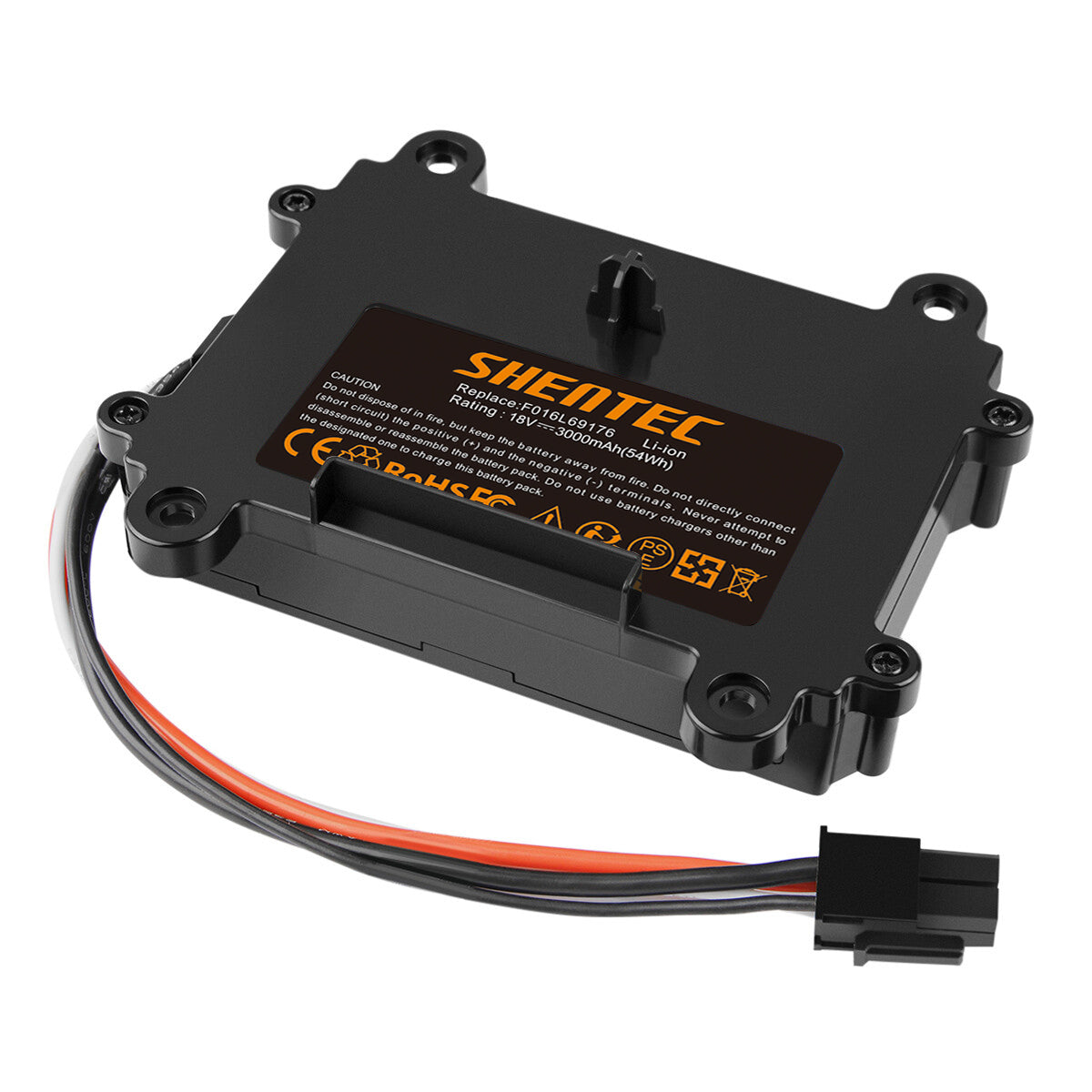 SHENTEC 3.0Ah 18V Li-ion Batterie pour Bosch Indego F016L69176 F016104898 5INR19/66 S+400