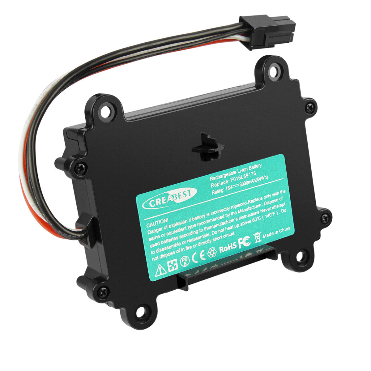 SHENTEC 3.0Ah 18V Li-ion Batterie pour Bosch Indego F016L69176 F016104898 5INR19/66 S+400