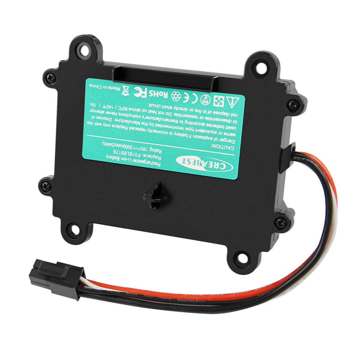 SHENTEC 3.0Ah 18V Li-ion Batterie pour Bosch Indego F016L69176 F016104898 5INR19/66 S+400