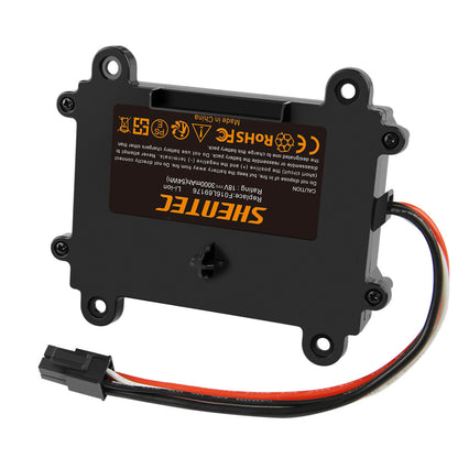 SHENTEC 3.0Ah 18V Li-ion Batterie pour Bosch Indego F016L69176 F016104898 5INR19/66 S+400