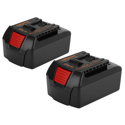 SHENTEC 2x Batterie Li-Ion 18V 6Ah pour BOSCH GDR GSR GSB GWS GBH GDS BAT618 BAT609 CCS CRS
