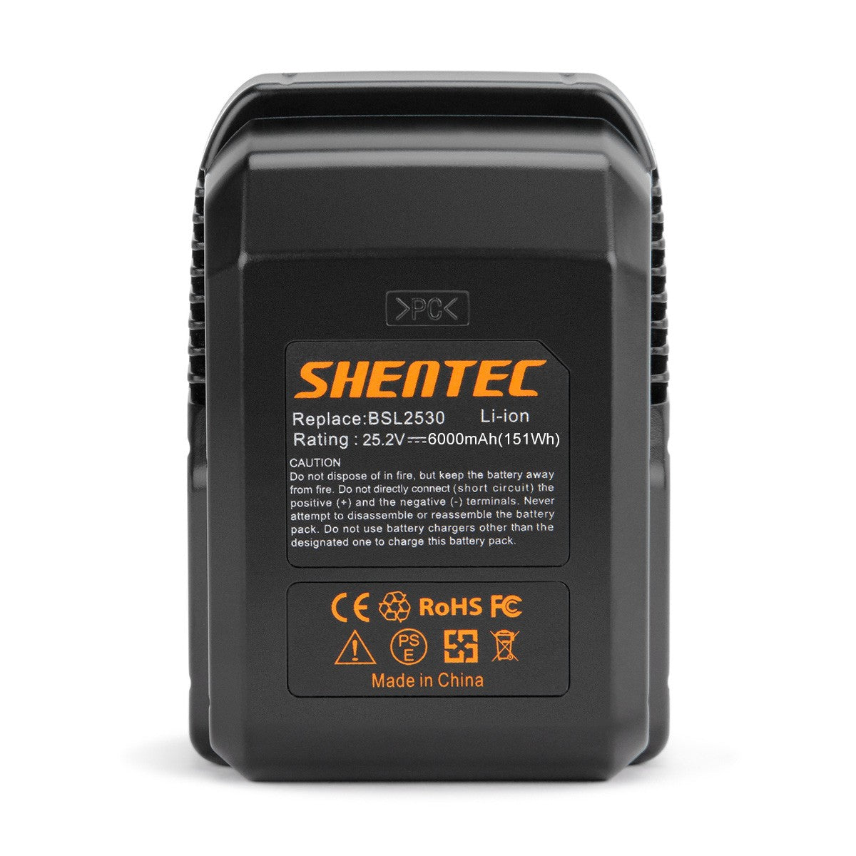 Batterie Li-ion 6,0Ah 25,2V pour Hitachi DH25DL DH25DAL BSL2530 328034
