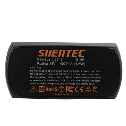 4000mAh 18V Batterie Ni-MH pour Metabo 6.25484 KSAP18 Li BSZ 18 Impuls Li Power