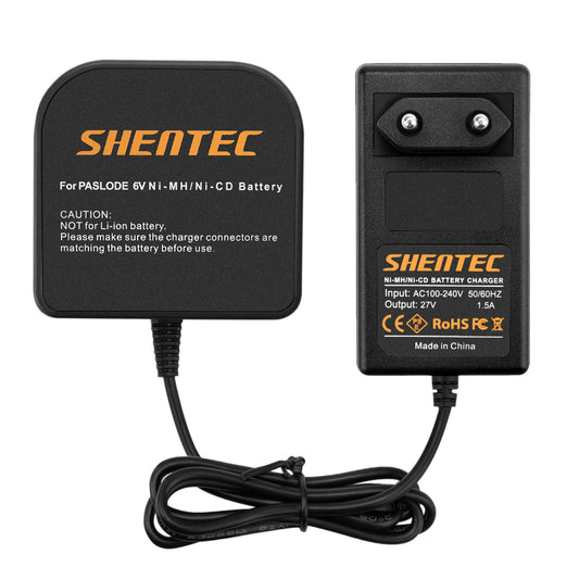 SHENTEC Chargeur de batterie Ni-MH 6V pour Paslode 404717 404400 900400 900420 900421 900600