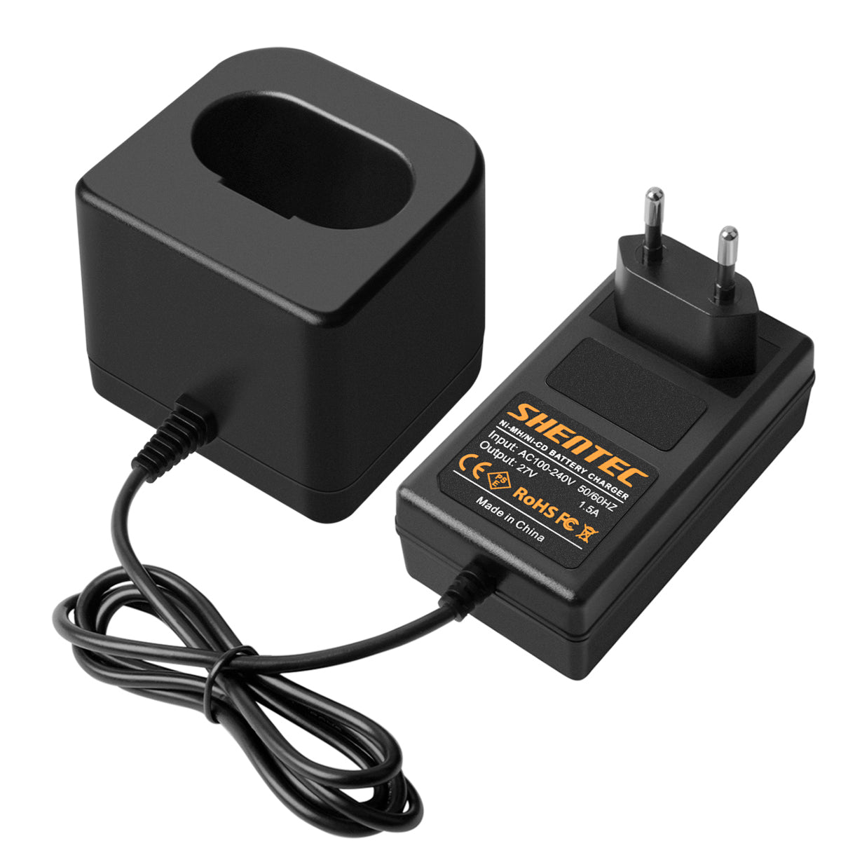 SHENTEC Chargeur de batterie Ni-MH 6V pour Paslode 404717 404400 900400 900420 900421 900600