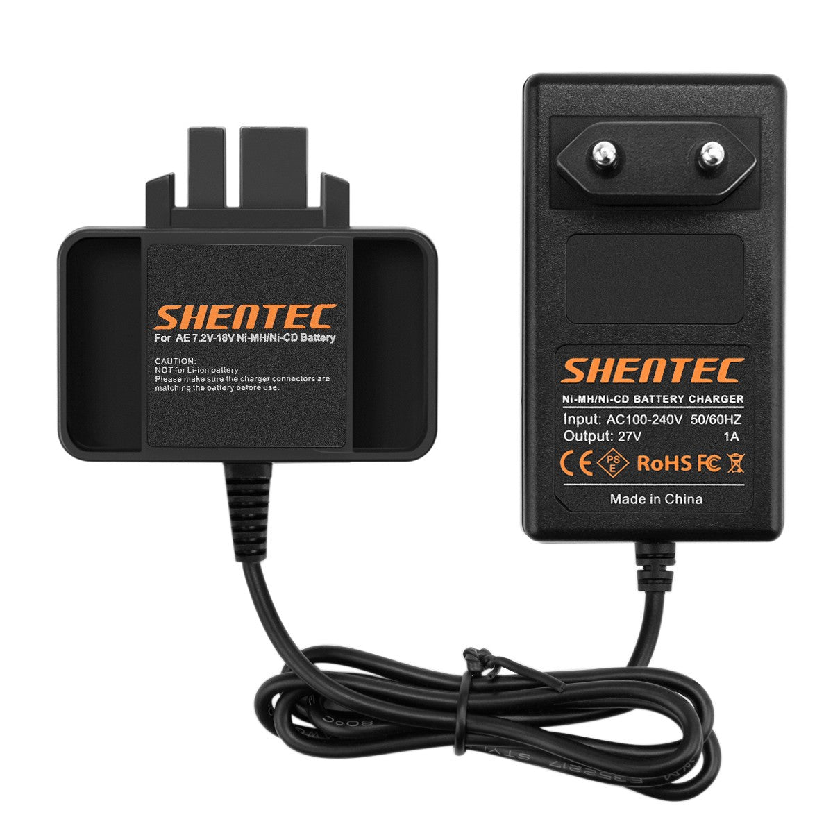Chargeurs de batterie SHENTEC pour Milwaukee AEG B9.6 BX9.6 BXS9.6 MX9.6 4 932 366 429