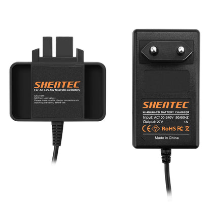 Chargeurs de batterie SHENTEC pour Milwaukee AEG B9.6 BX9.6 BXS9.6 MX9.6 4 932 366 429