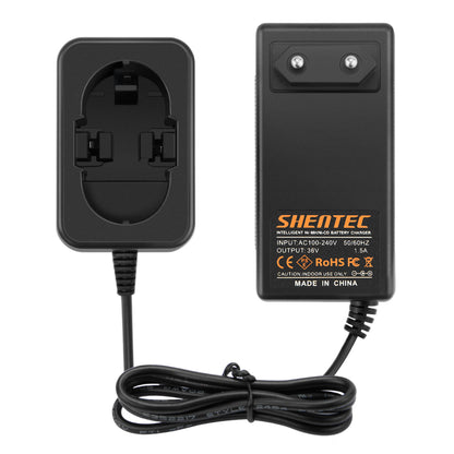 SHENTEC Chargeur de batterie Ni-MH/CD 7,2V-24V pour Bosch BAT040 BAT045 BAT240 GDS GSR GS PSB