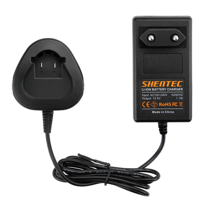 SHENTEC Chargeur de batterie Li-ion 10,8V/12V pour Bosch BAT411 BAT412 BAT413 2607336864 2607336013