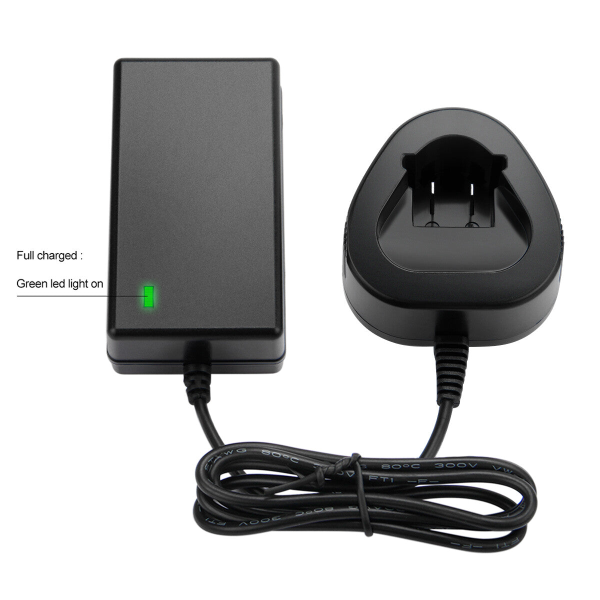SHENTEC Chargeur de batterie Li-ion 10,8V/12V pour Bosch BAT411 BAT412 BAT413 2607336864 2607336013