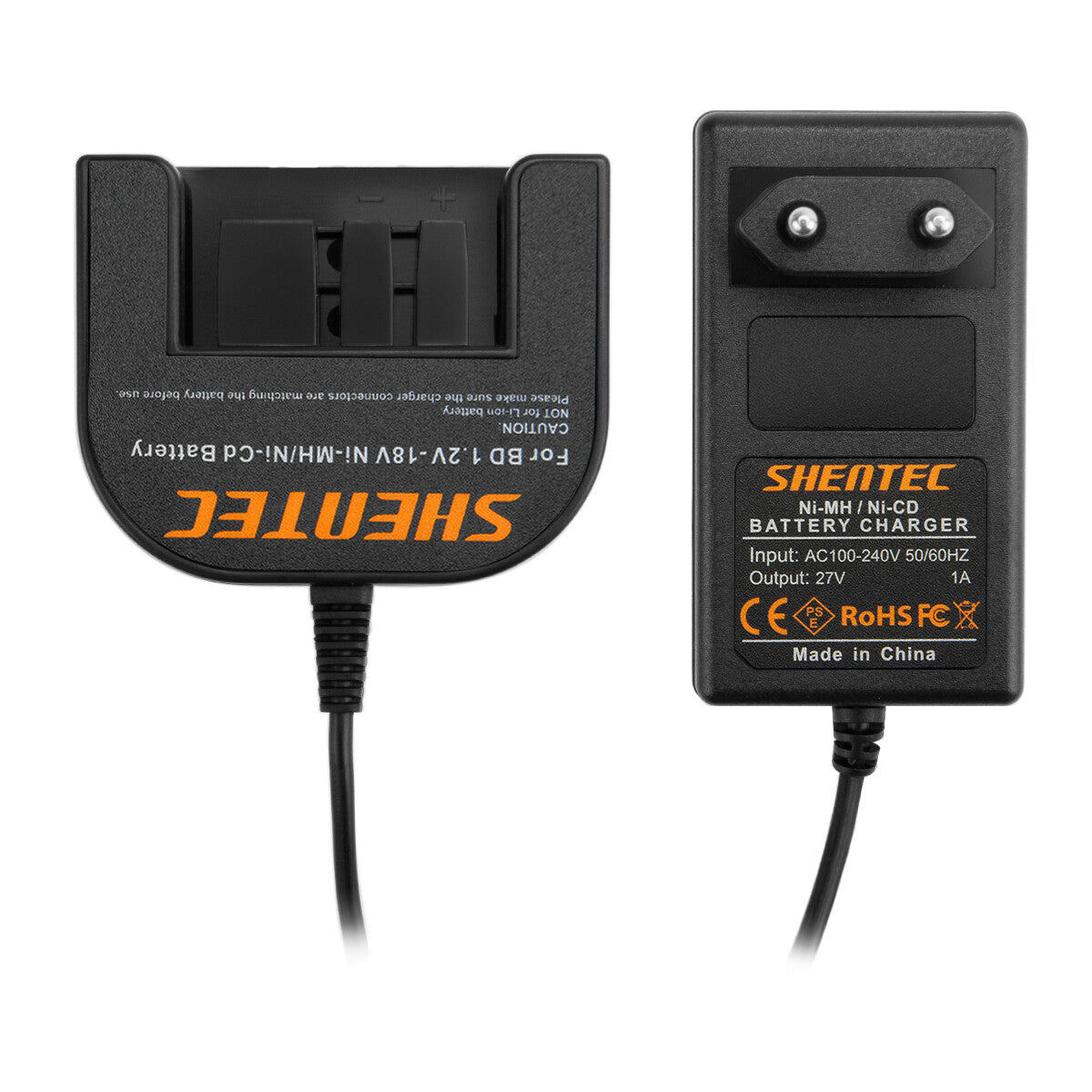 SHENTEC 9.6V-18V Ni-MH CHARGEUR DE BATTERIE POUR BLACK DECKER A12 A1712 FSB12 HPB12 B-8315 FS120B