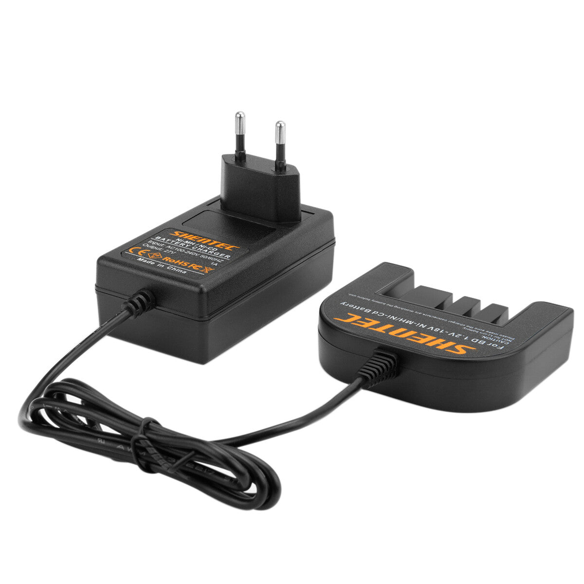 SHENTEC 9.6V-18V Ni-MH CHARGEUR DE BATTERIE POUR BLACK DECKER A12 A1712 FSB12 HPB12 B-8315 FS120B