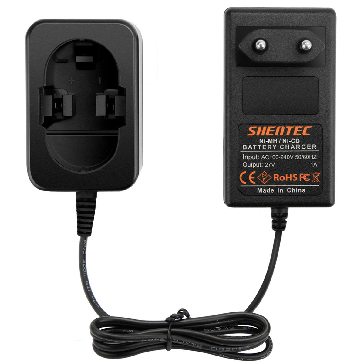 SHENTEC Chargeur de batterie Ni-MH pour Bosch 7.2-18V BAT046 BAT048 BAT100 BAT119 BAT025 BAT189
