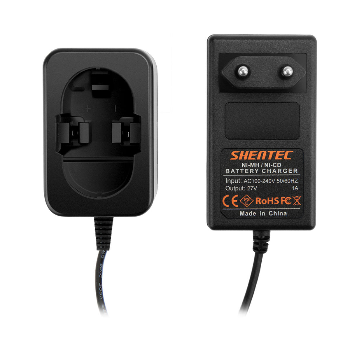SHENTEC Chargeur de batterie Ni-MH pour Bosch 7.2-18V BAT046 BAT048 BAT100 BAT119 BAT025 BAT189
